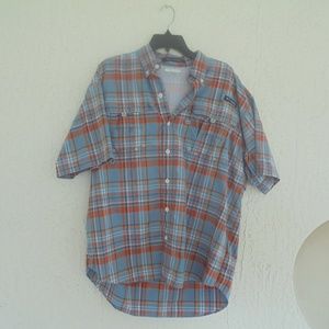 Columbia PFG Short Sleeve Fishing shirt M